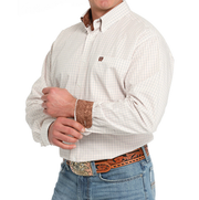 Cinch Men's Plaid Button Down Shirt.