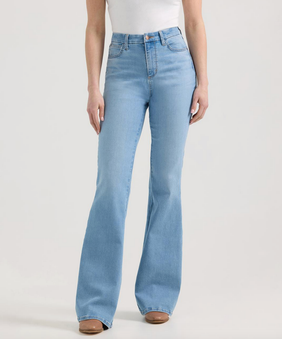 Wrangler Women's Bespoke High Rise Flare Jean.