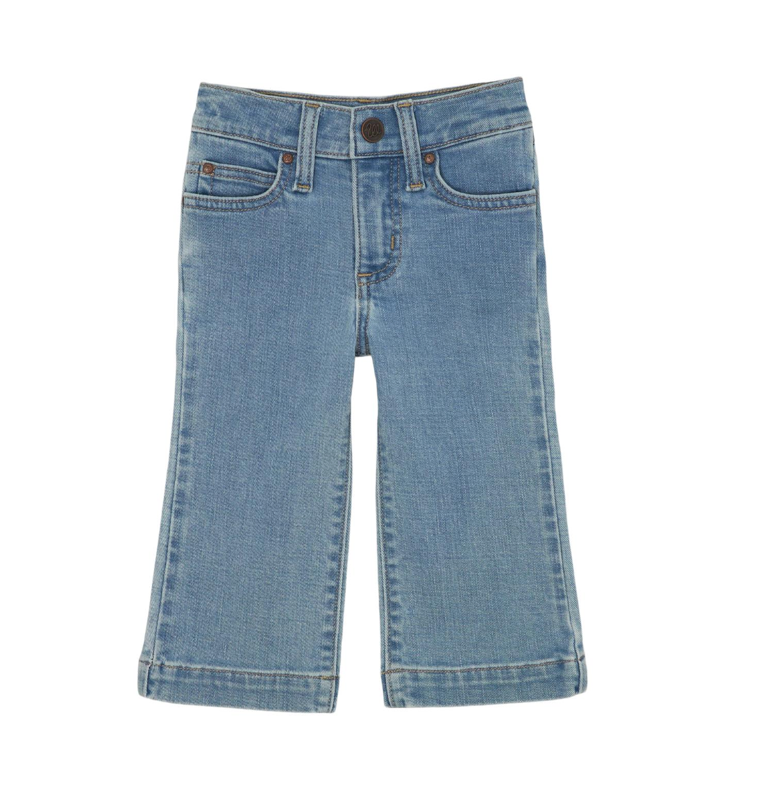 Wrangler Infant/Toddler Girl's Wide Leg Trouser Jean.