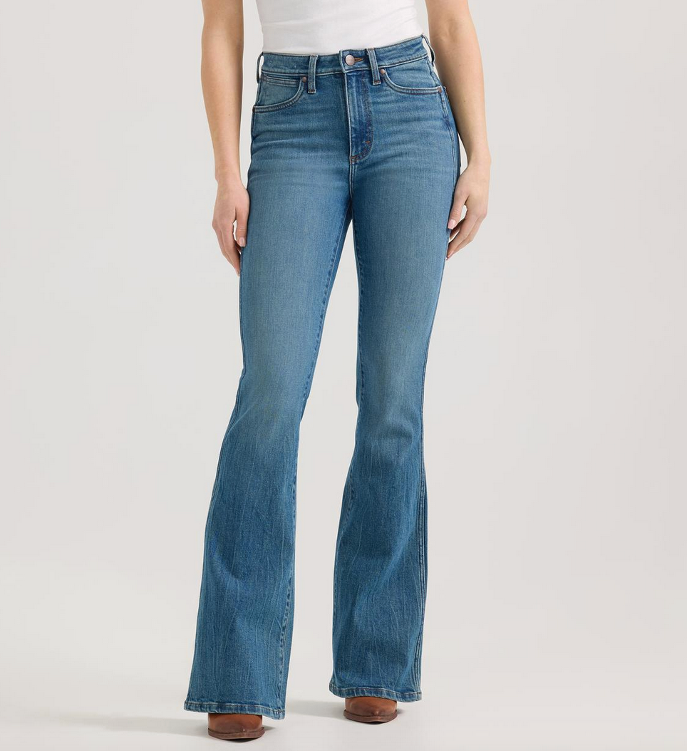 Wrangler Women's Retro Bailey High Rise Flare Jean.