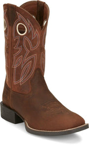 Justin Men's Bowline Bronze Western Boot.
