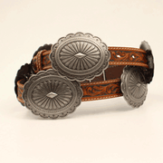 Ariat Women's Brown Leather Concho Belt A1530508