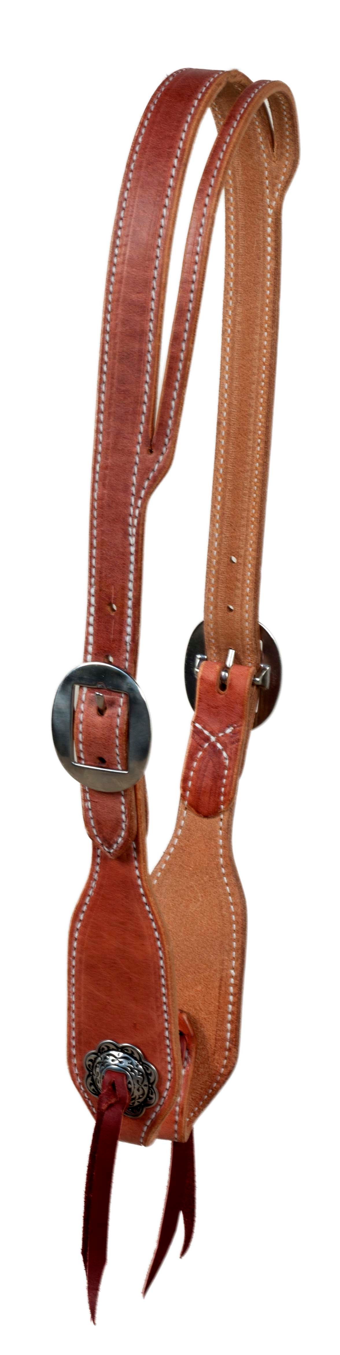 Berlin Custom Leather 1 1/8" Split Ear Headstall #H330