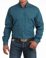 Cinch Mns Paisley LS Blu MTW1106169.