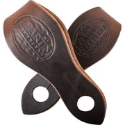 Martin Chocolate Harness Leather Slobber Straps SLOBBERCHHM