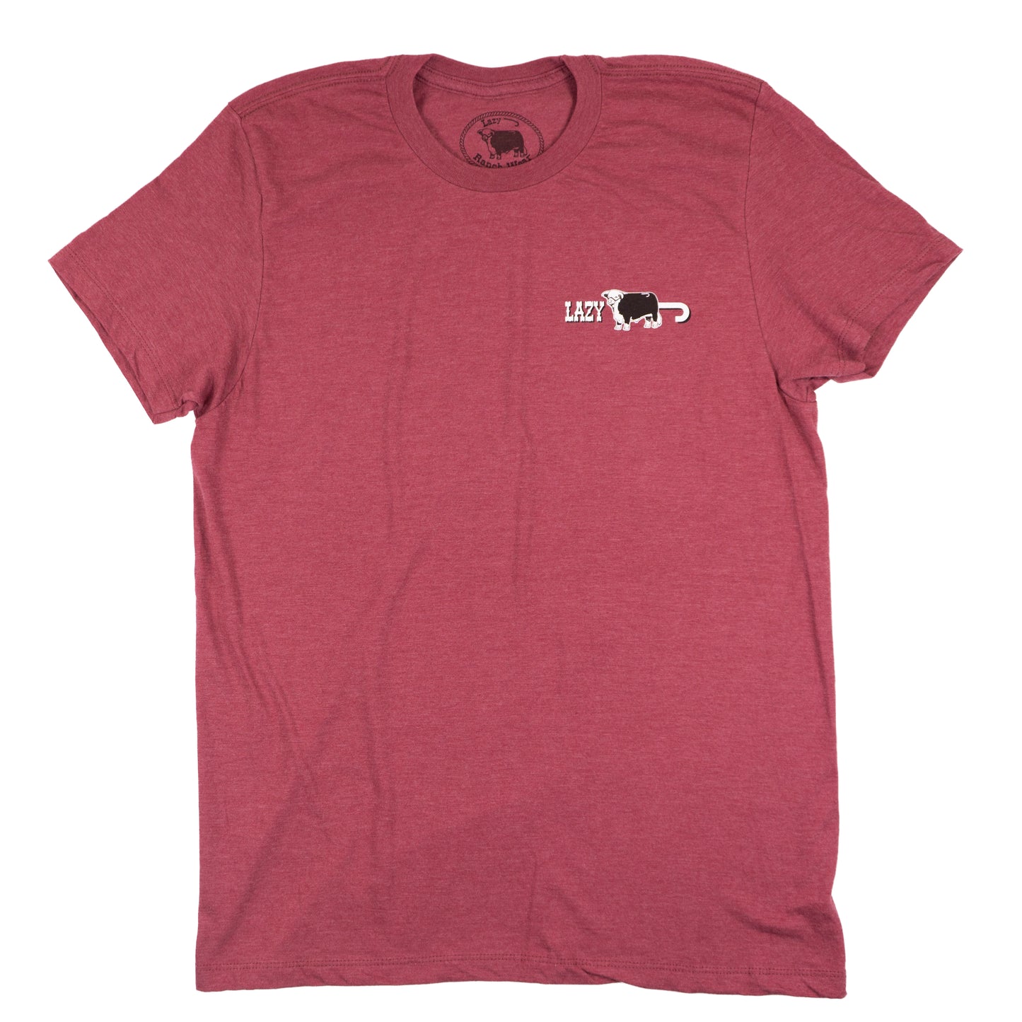 Lazy J Smokeless Red Graphic Tee LJSS-2517