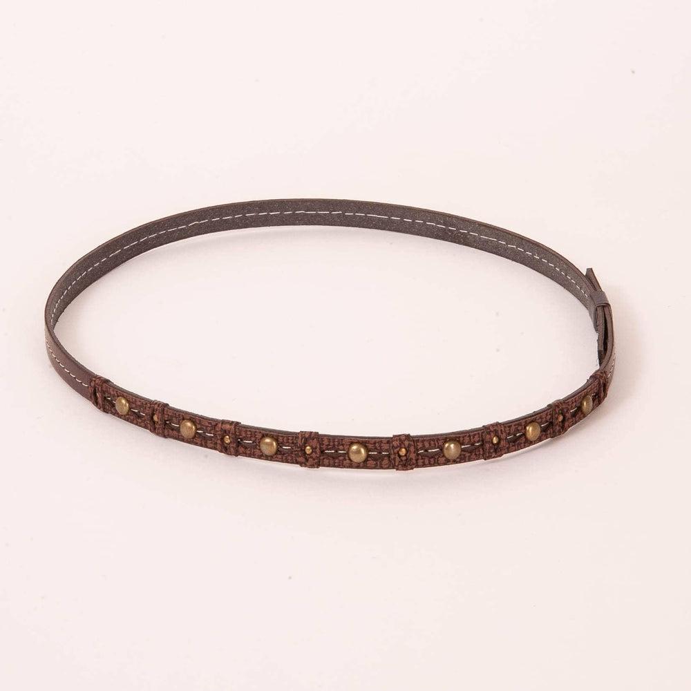 American Hat Makers Sonoma Brown Hat Band 010-BROWN