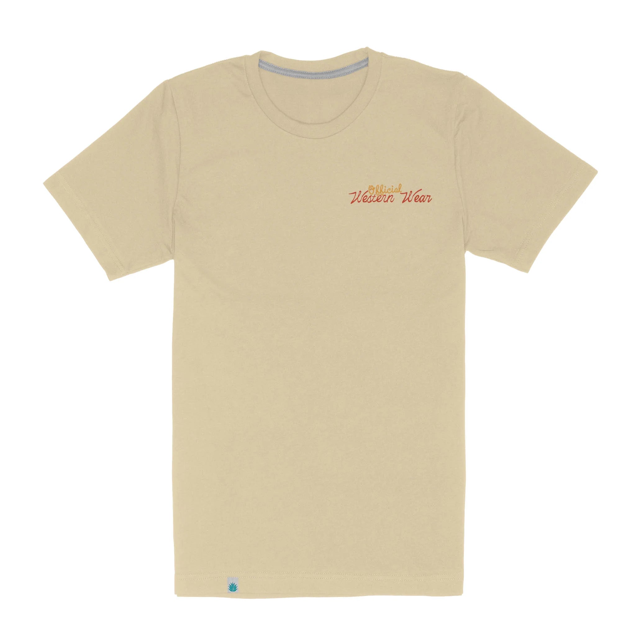 Sendero Official Western Cream Graphic Tee.