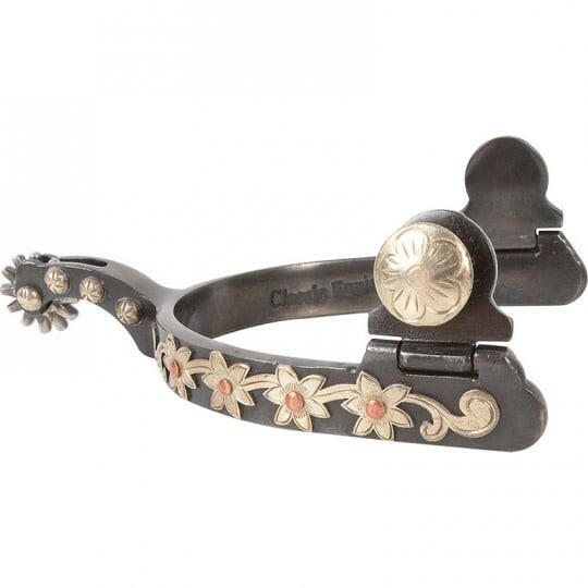 Men's 1/2" Floral Spurs.