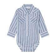 Wrangler Baby Boy Blue Stripe Bodysuit 112384757.