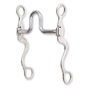 Classic Equine Cavalry Shank Ported Tool Box Bit.