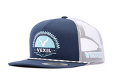 VEXIL SUNRISE NVY/WHT MESH CAP HT-226-010-N.
