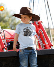 Cinch Boys Light Blue Tractor T-Shirt MTT7671111.