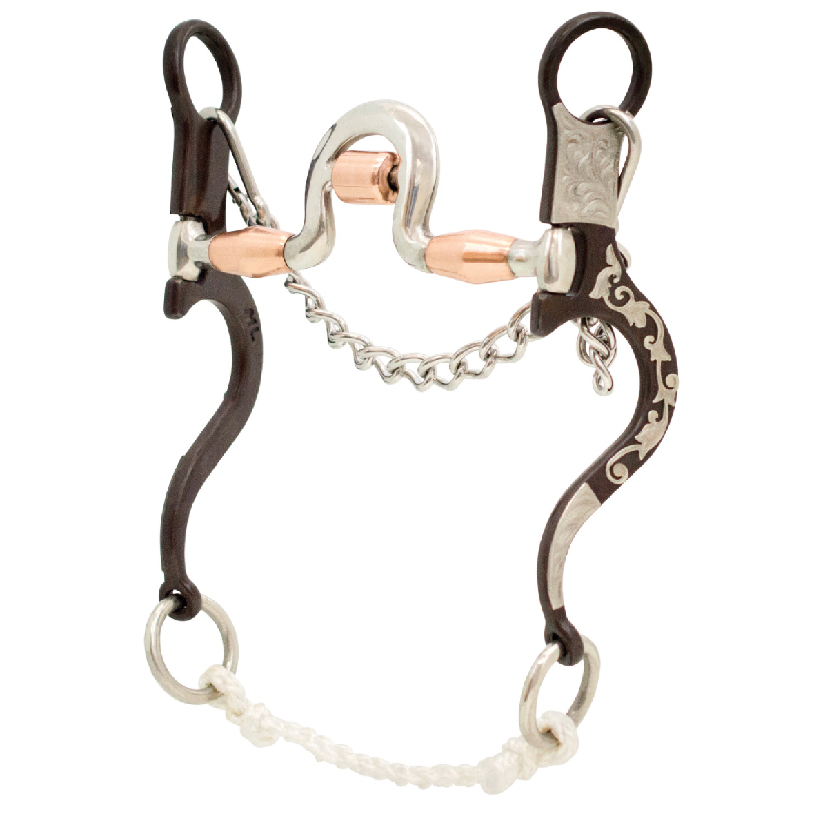 Cowboy Tack TM Spoon Port Bit UW611T0900AN518