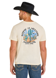 Panhandle Slim Men's Natural Graphic Tee PU21T07550