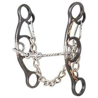 CE Diamond SS II Small Twisted Wire Dogbone Gag Bit BBIT3SS24SS.