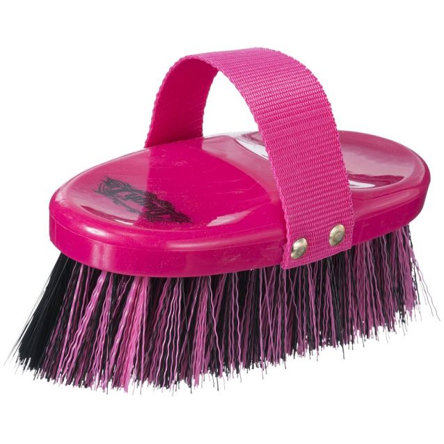 Tough1 Comfort Grip Angled Medium & Soft Bristle Brush
