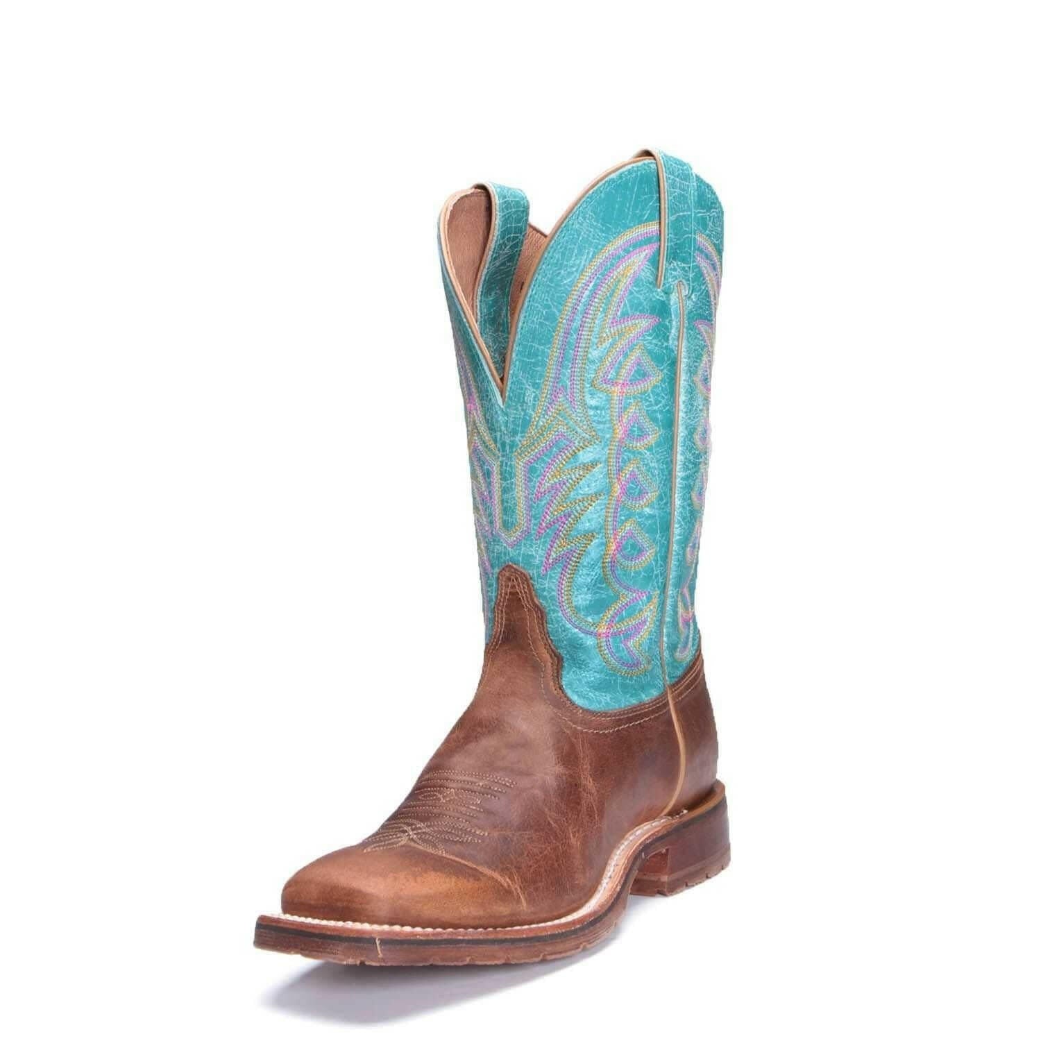 Tony Lama Women's Jemma Square Toe Boot.