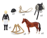 Breyer Tournament Rider and Horse Set 84244
