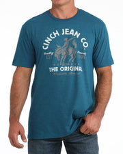 Cinch Men's Blue SS T-Shirt MTT1690750.