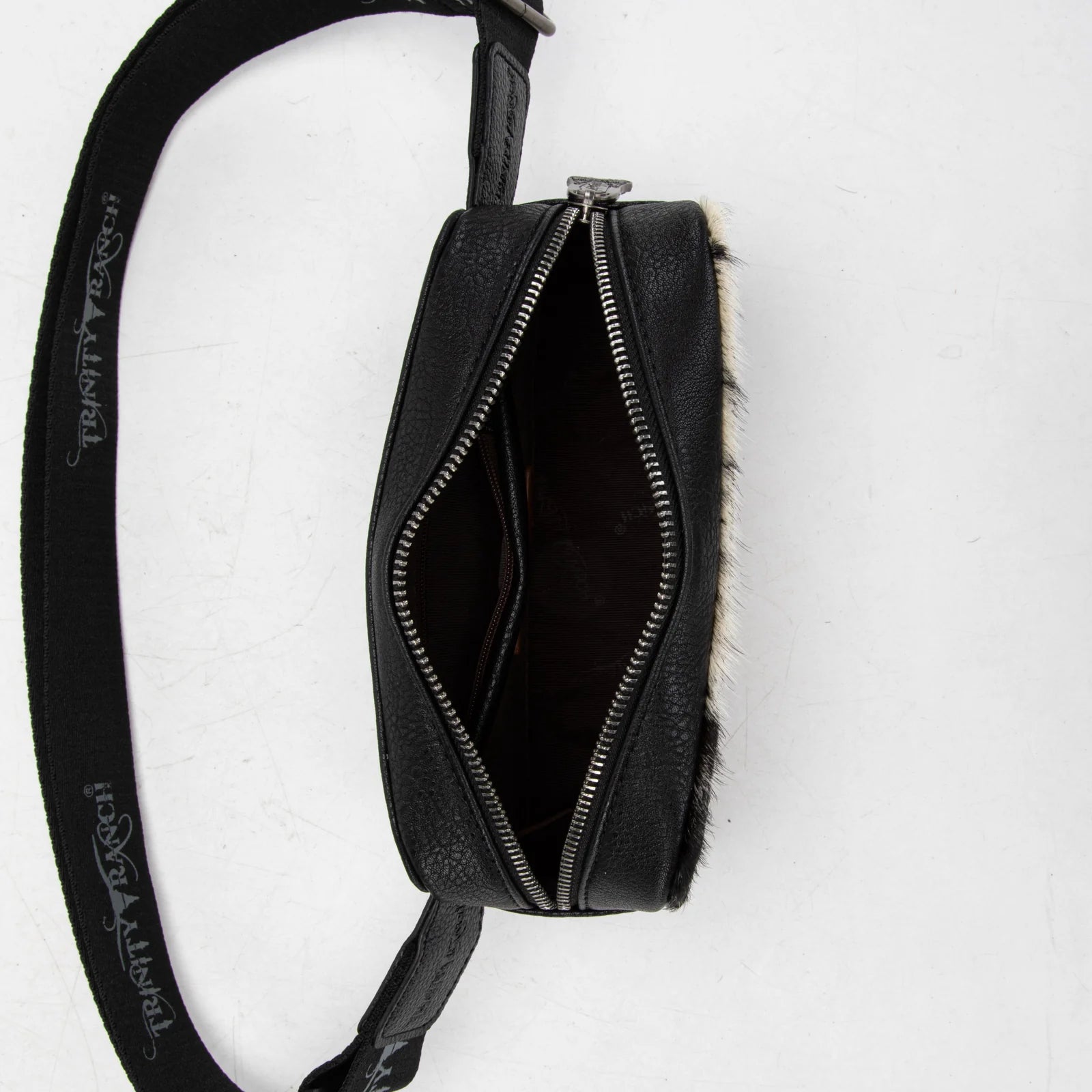 Trinity Ranch Cowhide Belt Bag.