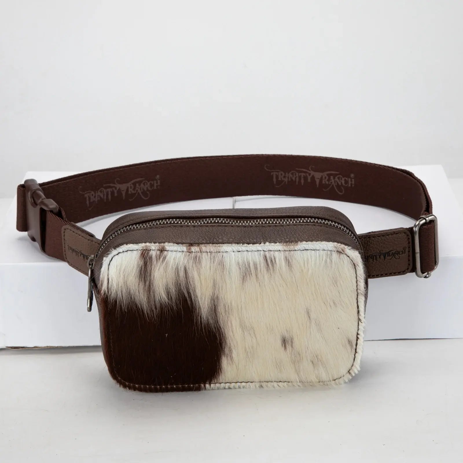 Trinity Ranch Cowhide Belt Bag.
