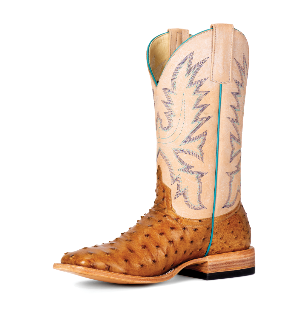 Macie Bean Women's Antique Full Quill Ostrich Boot M2005