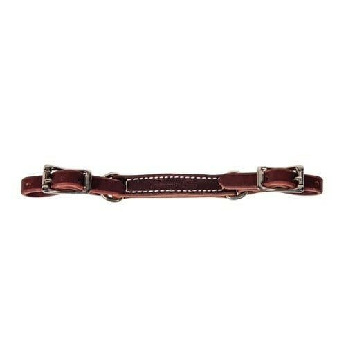 Professionals Choice 3 Piece Leather Curb Strap.