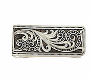 Montana Silversmiths Western Lace Whisper Money Clip MCL16RTS