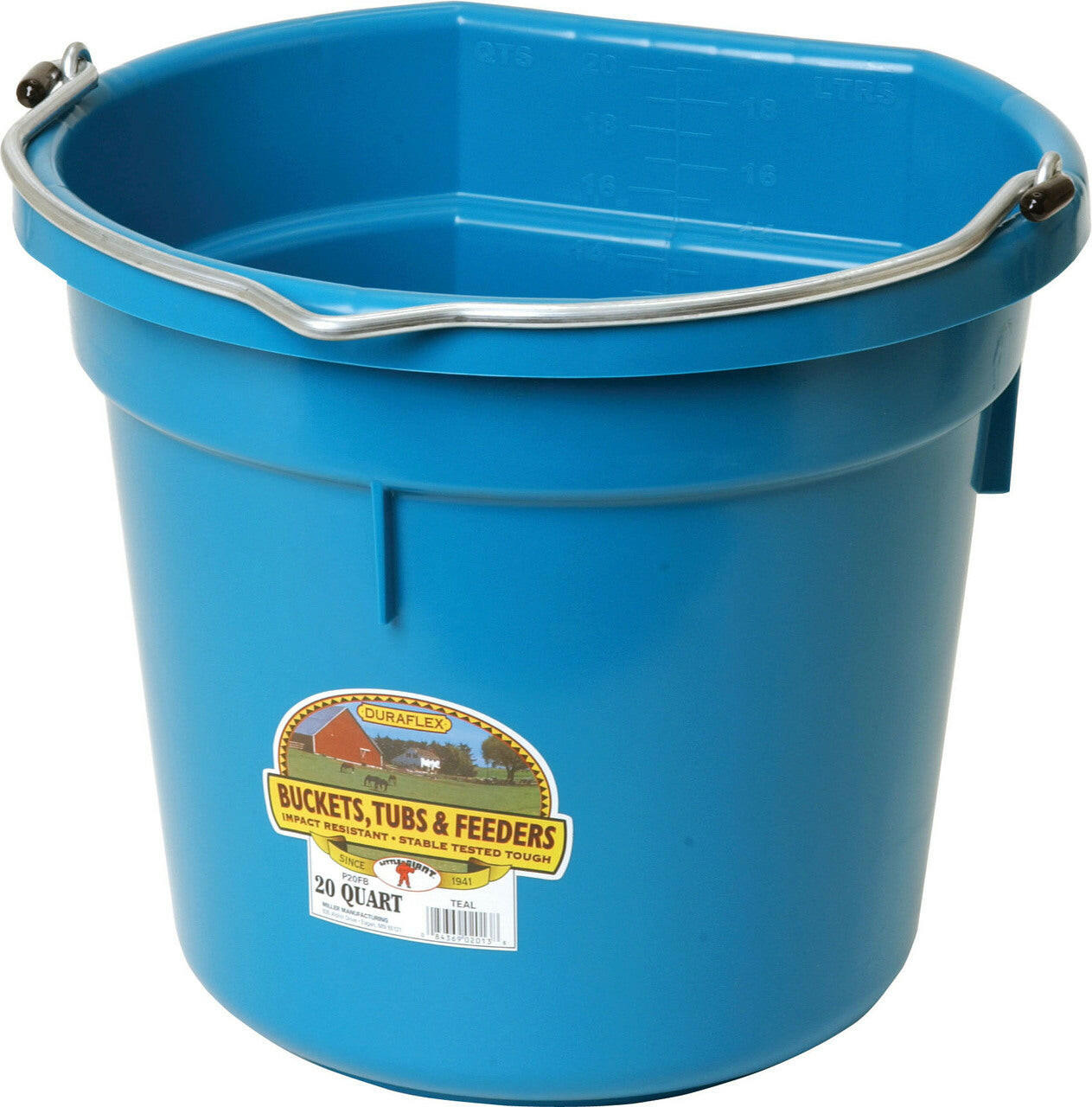 Little Giant Flat Back 20qt Bucket.