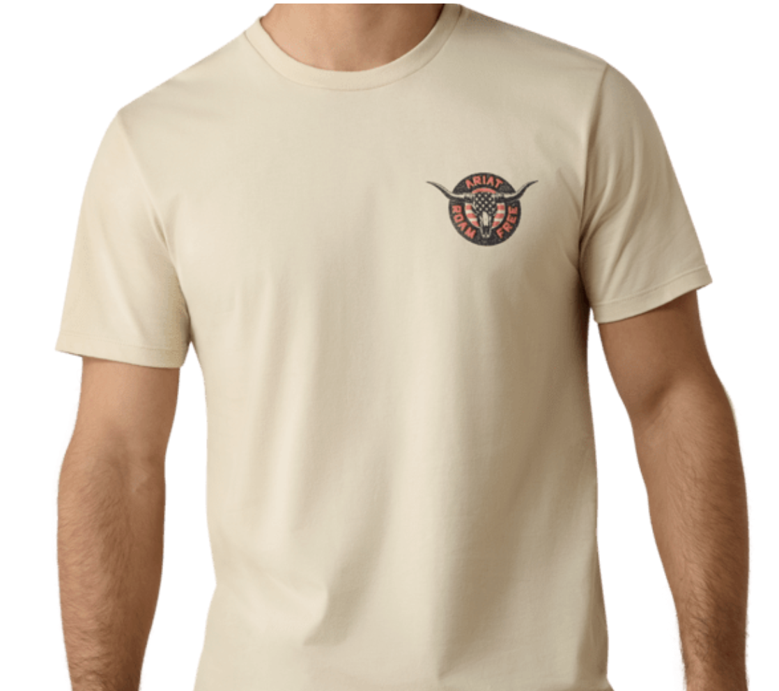 ARIAT STEER FREEDOM TEE 10079269.