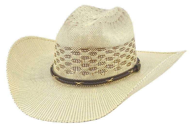 Justin Bent Rail Salt Creek Straw Hat.