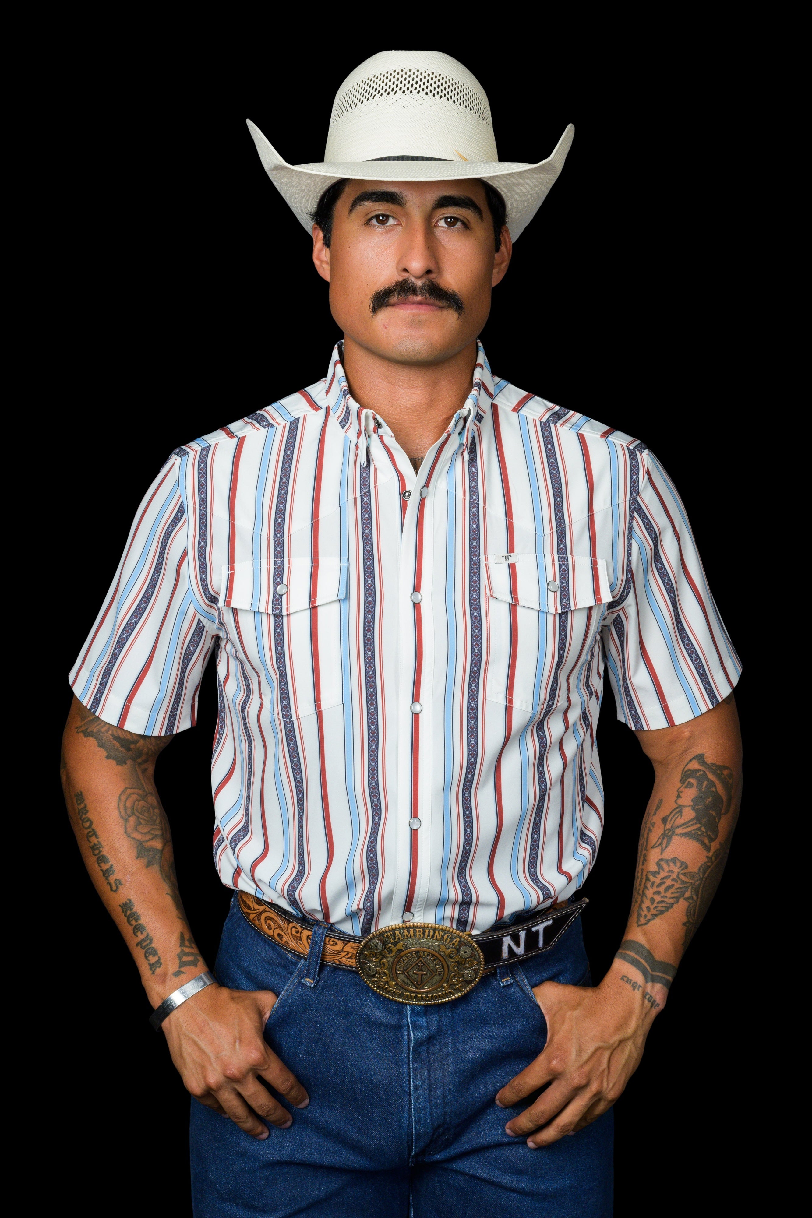 Ferrall Men's The Brooks White Snap Front Shirt FPS1026002