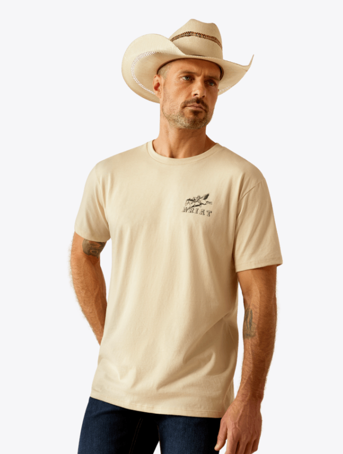Ariat Men's Bronc Ridin Heritage Tee 10054835 | Corral Western Wear