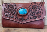 American Darling Leather Clutch ADBGH105B C4