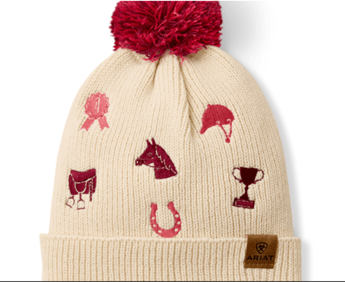 ARIAT YTH ARLO PATCH BEANIE 10080920.