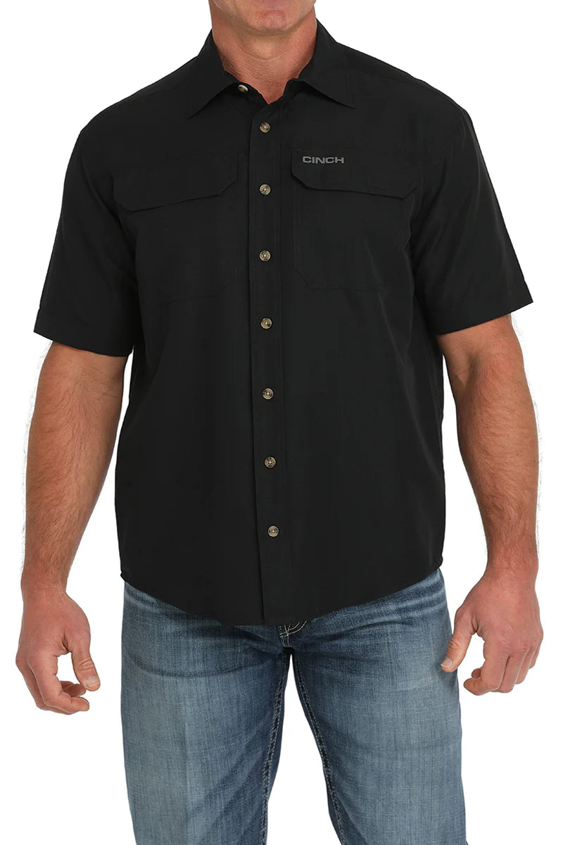 Cinch Men's Ripstop Button Down Shirt