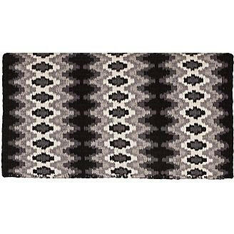 Mustang Mohair Woven Saddle Blanket.