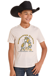 Rock & Roll Boy's Dale Bronco T-Shirt BB21T09856.