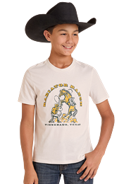 Rock & Roll Boy's Dale Bronco T-Shirt BB21T09856.