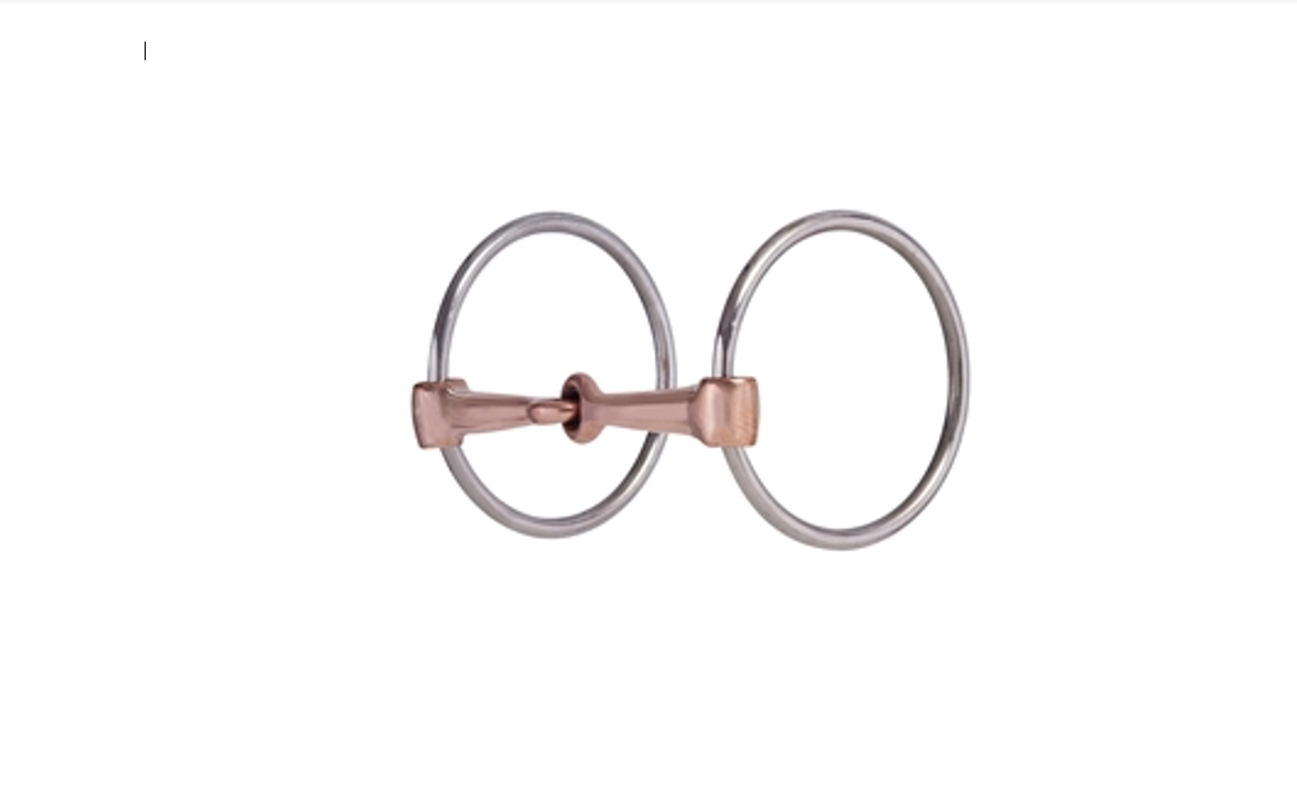 American Heritage Equine Copper O Ring Snaffle Bit 255-517