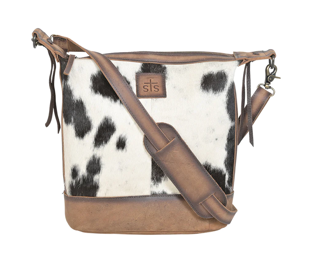 STS Ranchwear Cowhide Mail Bag