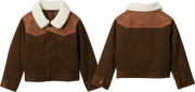 Shea Baby Boy's Brown Two Toned Jacket #SBJ01