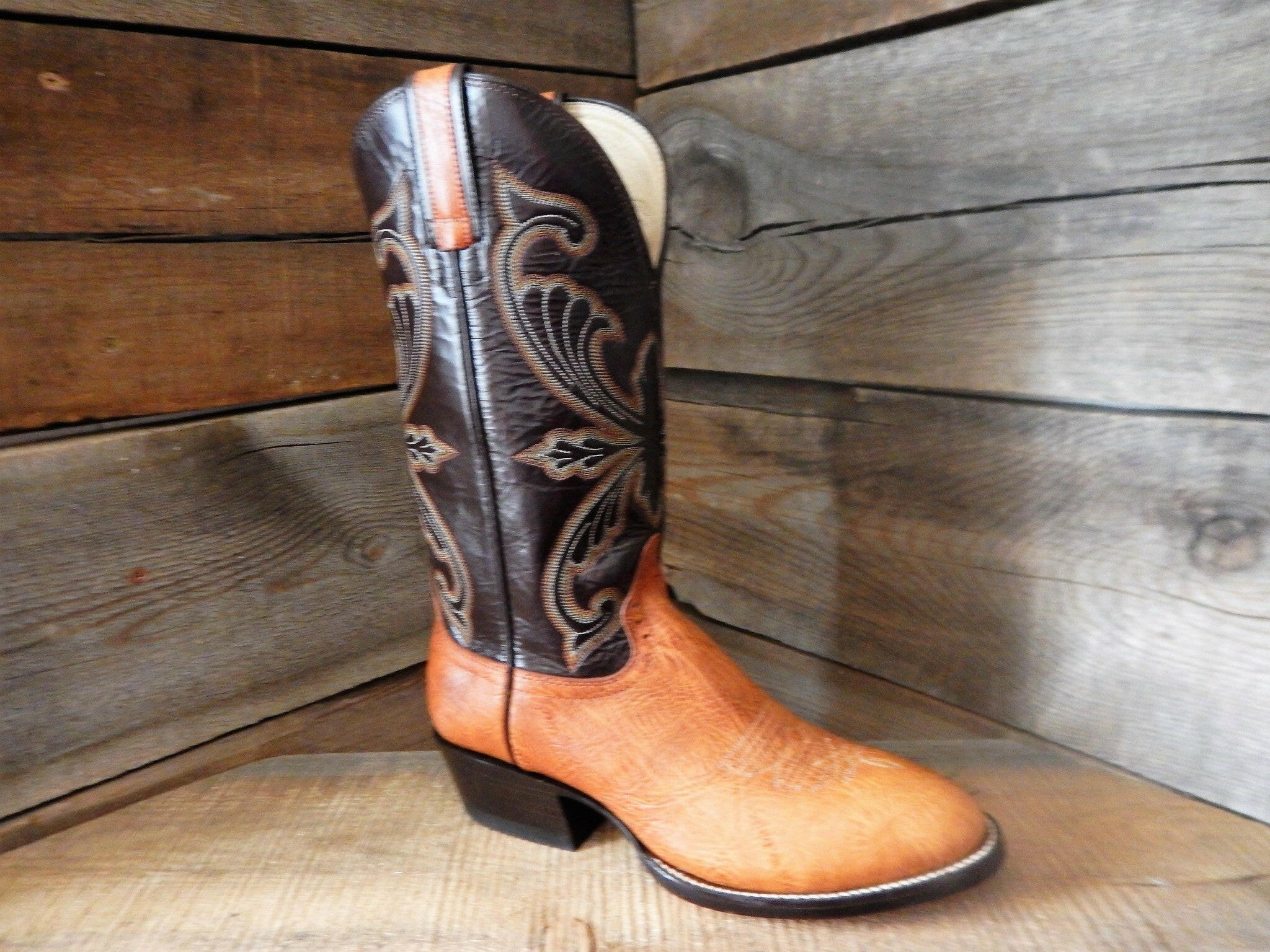 WHS ハードフォードWESTERN SHOULDER STOCK Hondo Men's Walnut Shoulder Boot 9604 C5 | Corral Western Wear