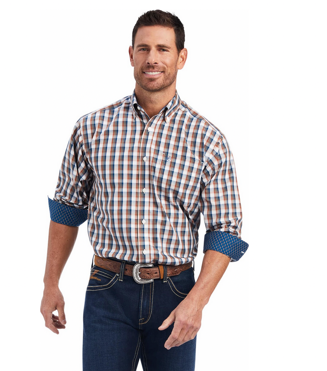 Ariat Men's Wrinkle Free Scout Classic Fit Button Down Shirt 10041572