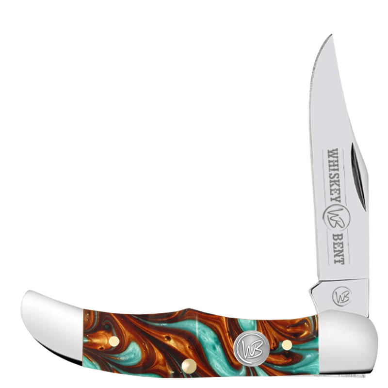 Whiskey Bent Copper Canyon Mini Hunter Knife WB14-40