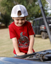 Cinch Boy's SS Burgundy T-Shirt MTT7671110.