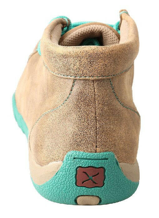 Twisted X Women's Turquoise Driving Moccasin.