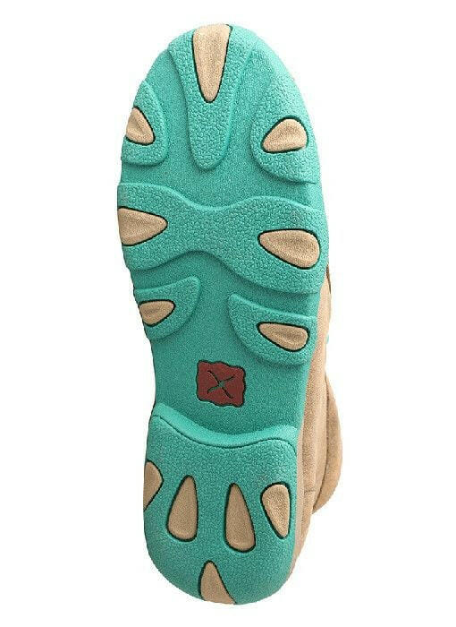 Twisted X Women's Turquoise Driving Moccasin.