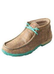 Twisted X Women's Turquoise Driving Moccasin.